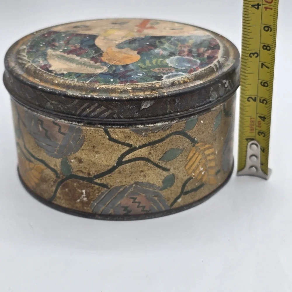 Vintage Body Powder Watkins Perfumer New York Tin Made In‎ USA